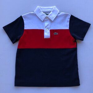 Lacoste Collection Anniversary Kids Polo Shirt Size 4A/4YR